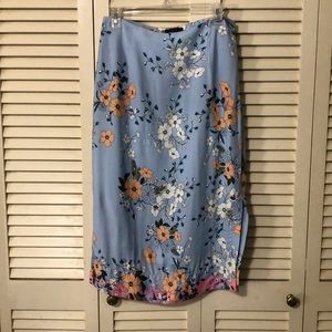 NWT J. Crew floral skirt
